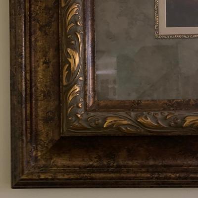 R.C. Davis Signed and Numbered Louisiana Landscape Print GR-KW)