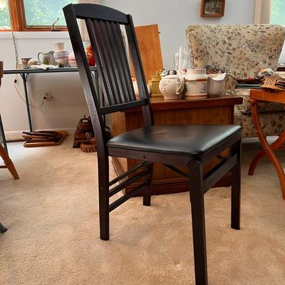 Mission Back Solid Wood Folding Chair