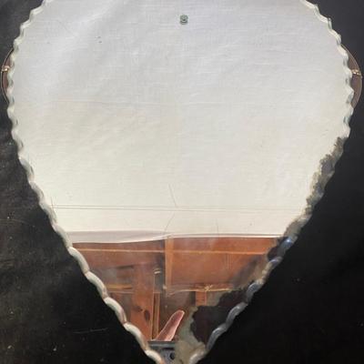 Vintage Vanity Tray and Mirror