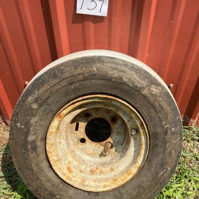 Tire and Rim