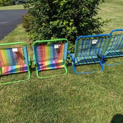 Set of 4 Nice Beach Chairs