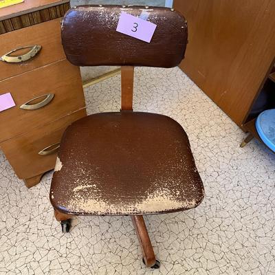 Vintage office desk chair