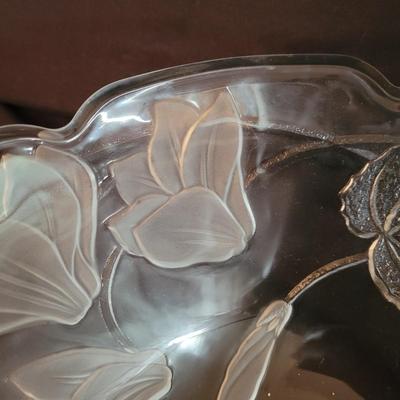Frosted Floral Serving Set (K-CE)