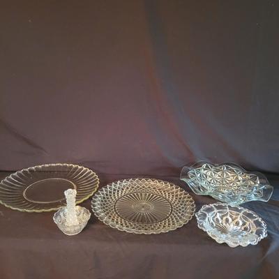 Assortment of Glass Serveware and More (K-CE)