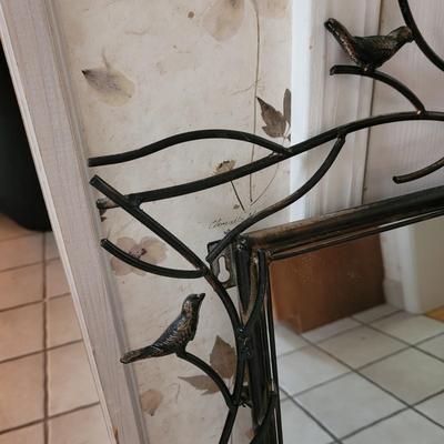 Perched Birds Mirror and Floor Lamp (K-CE)