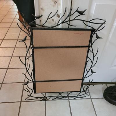 Perched Birds Mirror and Floor Lamp (K-CE)