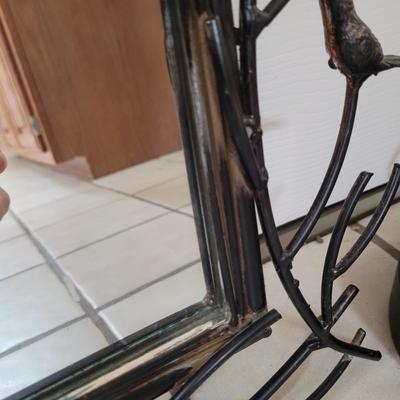 Perched Birds Mirror and Floor Lamp (K-CE)