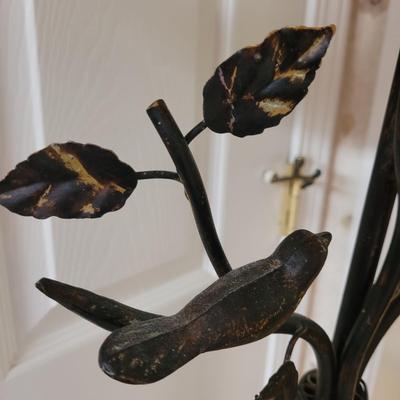 Perched Birds Mirror and Floor Lamp (K-CE)