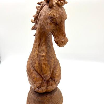 Large Horse Head Sculpture