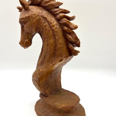 Large Horse Head Sculpture