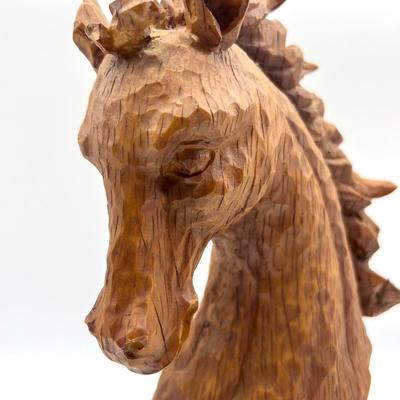 Large Horse Head Sculpture