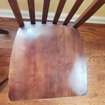 Wooden Kitchen Table with Three Chairs (K-KD)