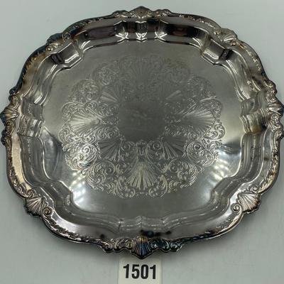 Silver Platted Serving Platter