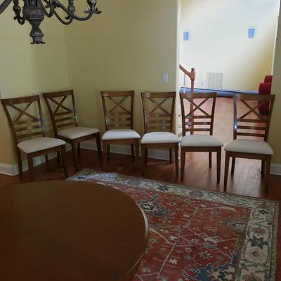 Dining Room Table and Six Chairs (DR-KD)