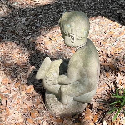 Cement Garden Statue ~ *Read Details