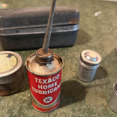 Lot of tin misc.