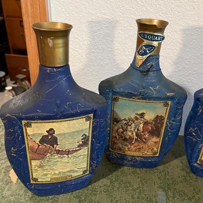Jim Beam Western Bottles