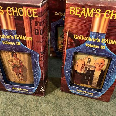 Jim Beam Decanters In box