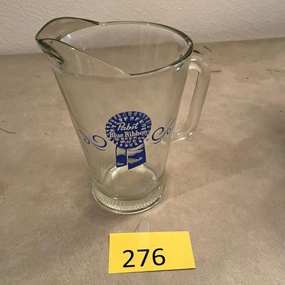 Vintage Pabst Blue Ribbon Pitcher