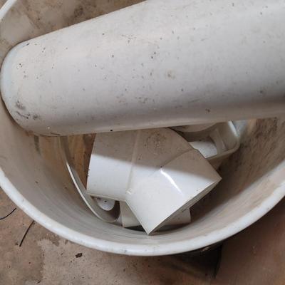 Assortment of Plumbing Pipes and Fittings (WS-CE)