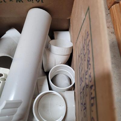Assortment of Plumbing Pipes and Fittings (WS-CE)
