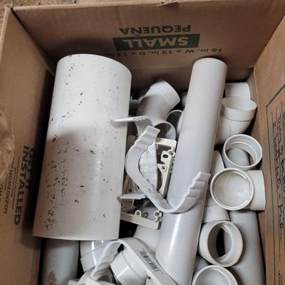 Assortment of Plumbing Pipes and Fittings (WS-CE)