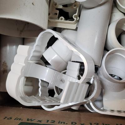 Assortment of Plumbing Pipes and Fittings (WS-CE)