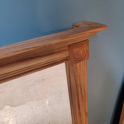 Pair of Large Square Mirrors (WS-CE)