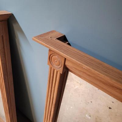 Pair of Large Square Mirrors (WS-CE)