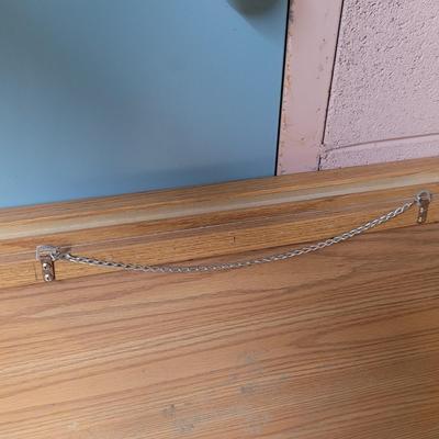 Pair of Large Square Mirrors (WS-CE)