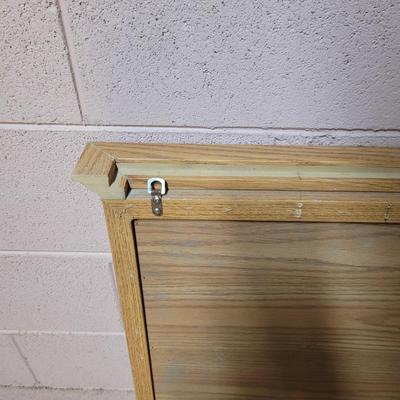 Pair of Large Square Mirrors (WS-CE)