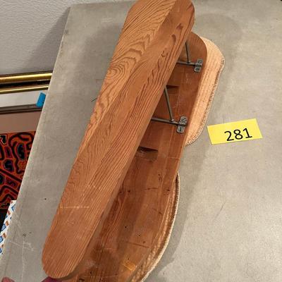 Vintage Fold Up Table top ironing board