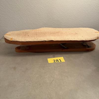 Vintage Fold Up Table top ironing board