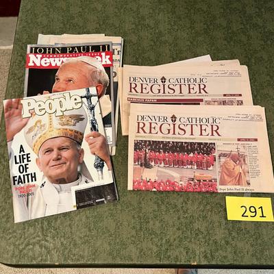 Vintage Catholic paper