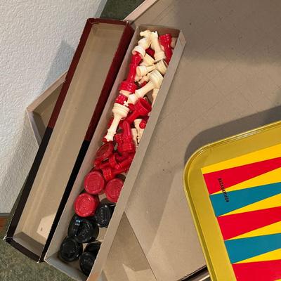 Tin board Game set.