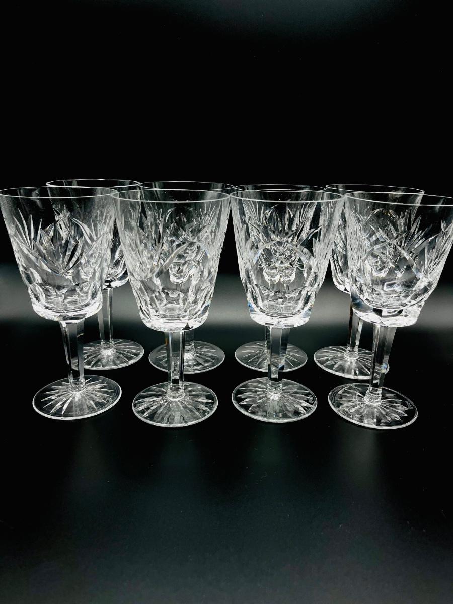WATERFORD "Ashling" 23 Pieces Crystal Decanter & Assorted Glasses