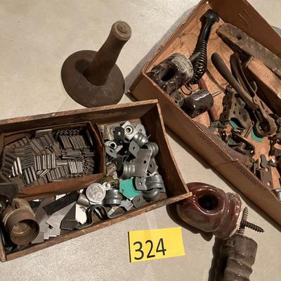 Lot of vintage hardware