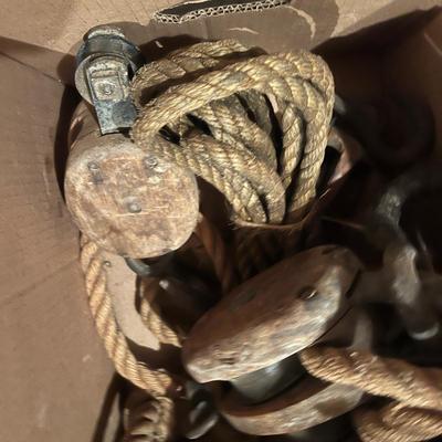 Antique Block & Tackle