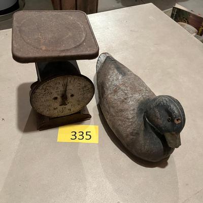 Scale & Duck Decoy