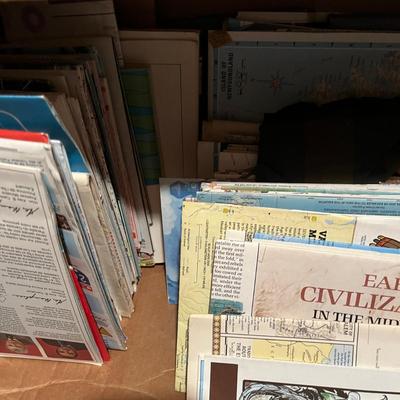 Lot of National Geographic maps