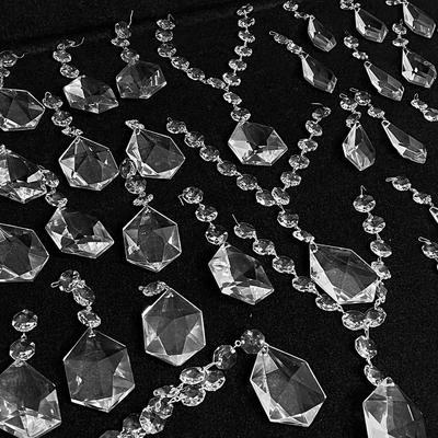 Lot Of 120 Assorted Chandelier Crystals