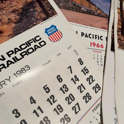 Lot of Calendars UP RR & Others