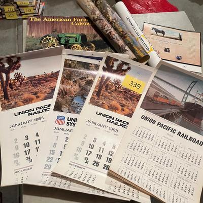 Lot of Calendars UP RR & Others
