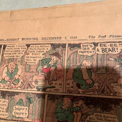 Lot of vintage news papers