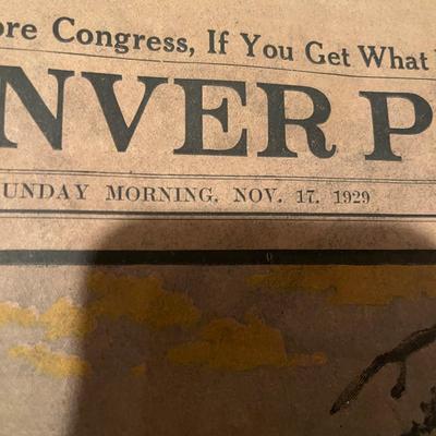 Lot of vintage news papers