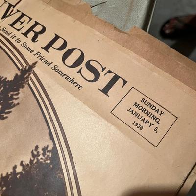Lot of vintage news papers