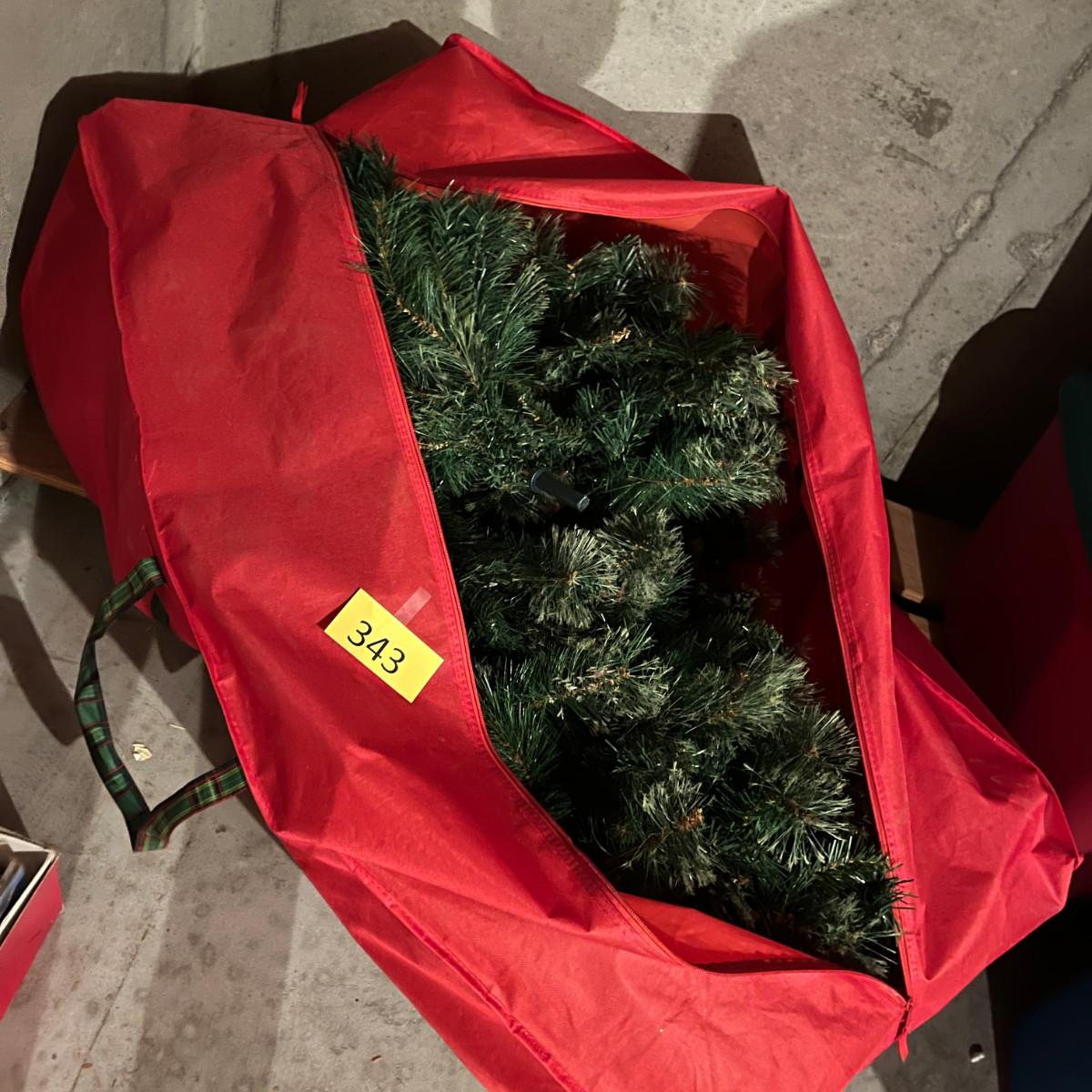 Christmas Tree in a bag