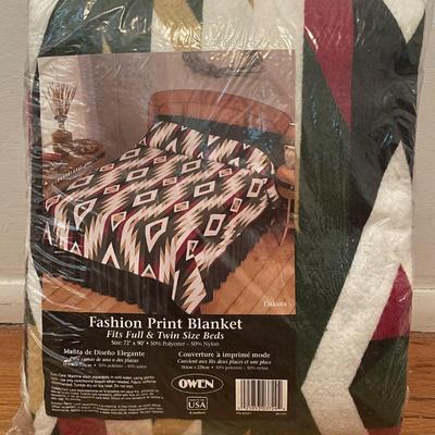 Fashion Print Blanket