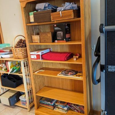 Solid Oak Bookcase