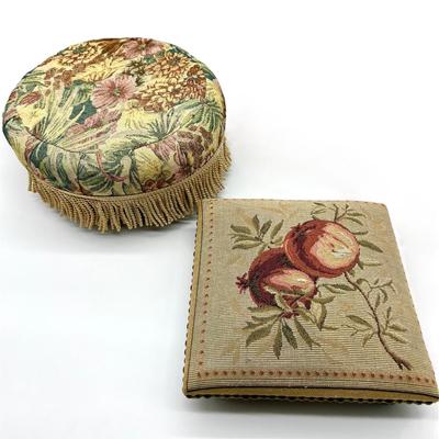 Vintage Foot Stool Pair